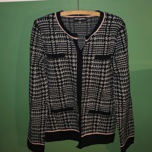 Karl Lagerfeld Blazer like new. Knit Cotton blend